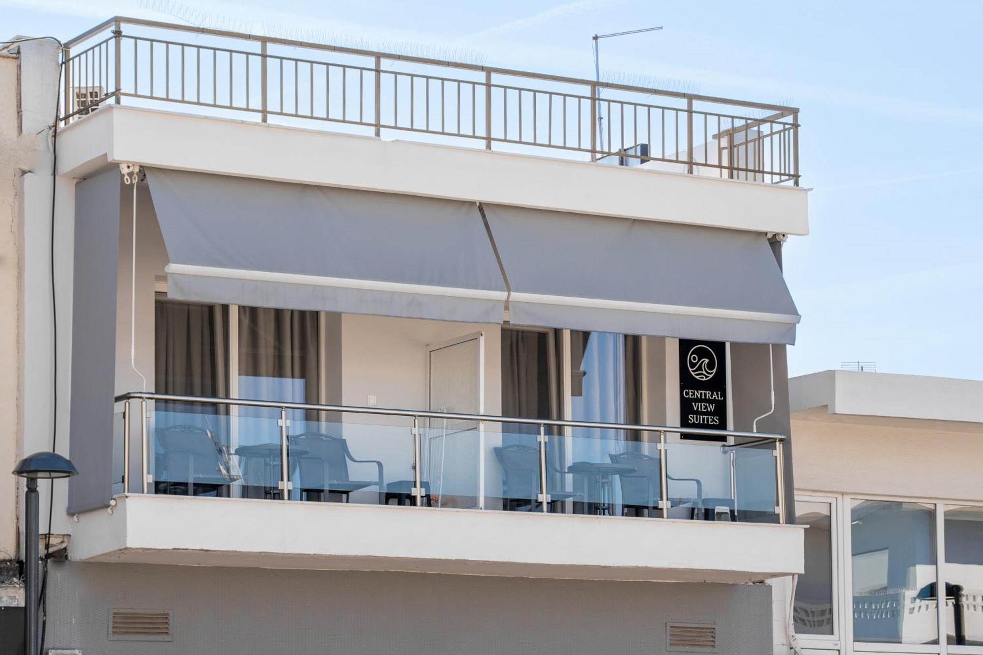 Centralviewsuites Nea Moudania Bagian luar foto